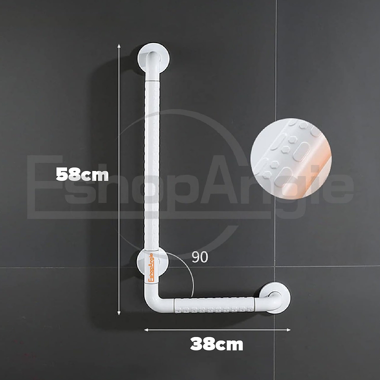 Barra De Seguridad Agarradera Para Ducha Antideslizante 6