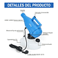 Fumigador Sanitizado Nebulizador Eléctrico 4.5l Pulverizador - Miniatura 5