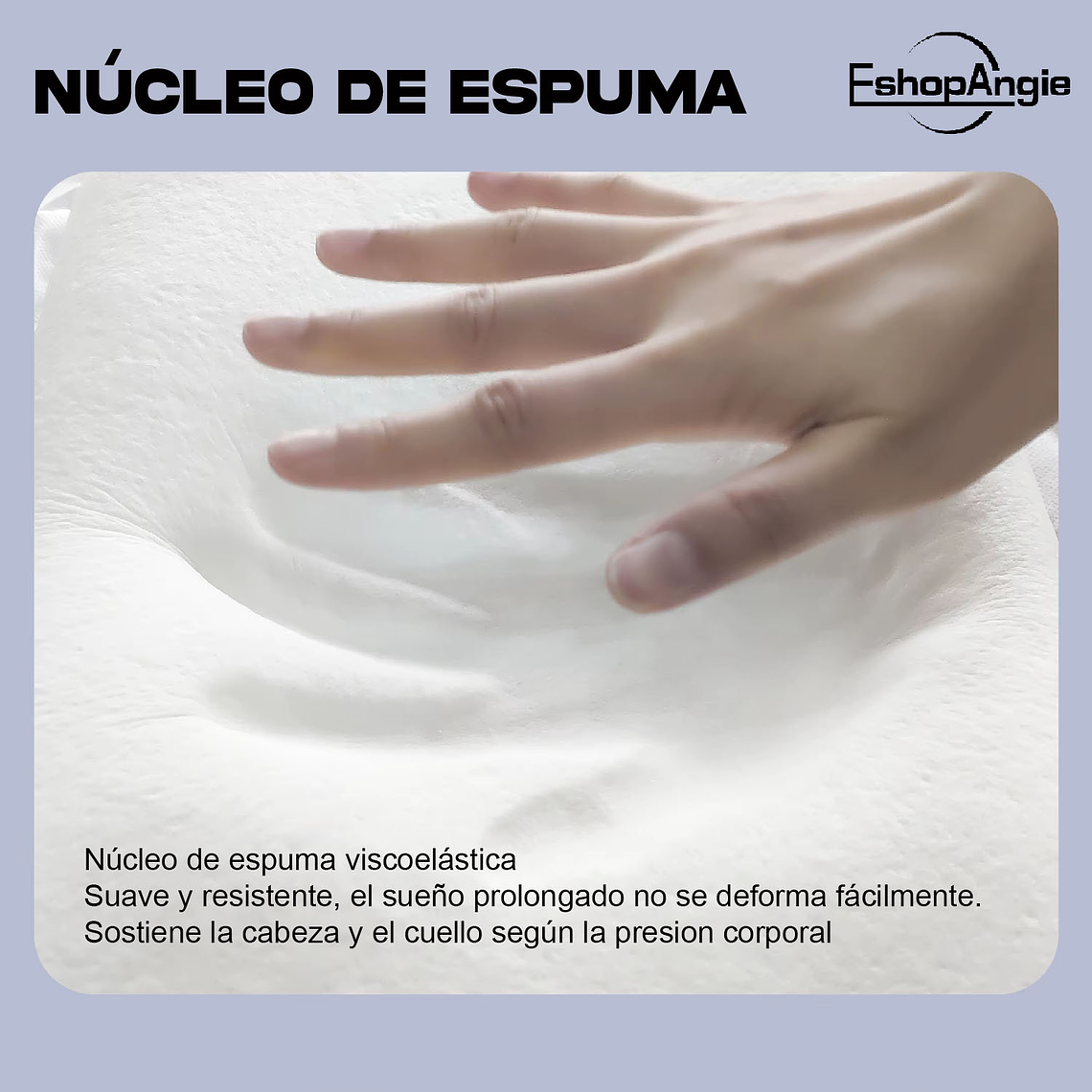 Almohada Viscoelástica Ergonómica Ortopédica Para Cuello Agregar a favoritos 6