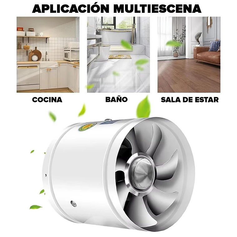 Extractor De Aire 10 Pulgadas Para Campanas Ductos. Quinchos 3