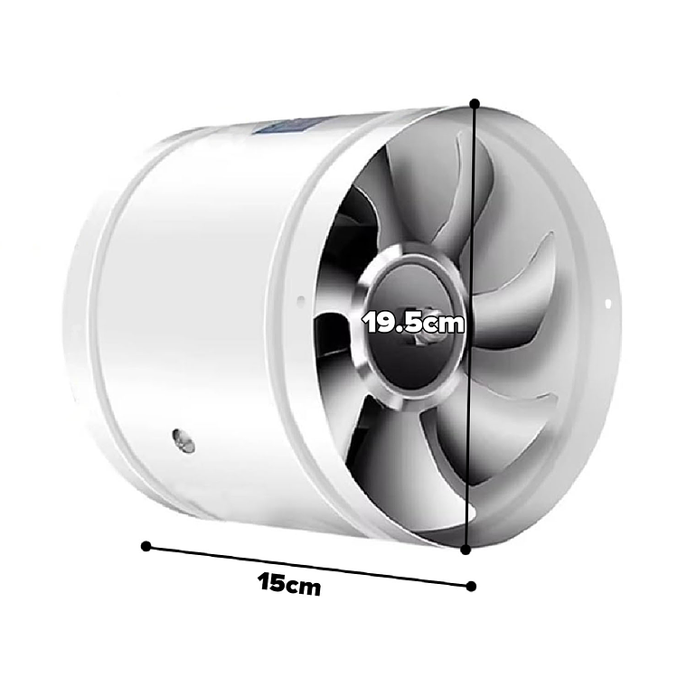 Extractor De Aire 10 Pulgadas Para Campanas Ductos. Quinchos 4