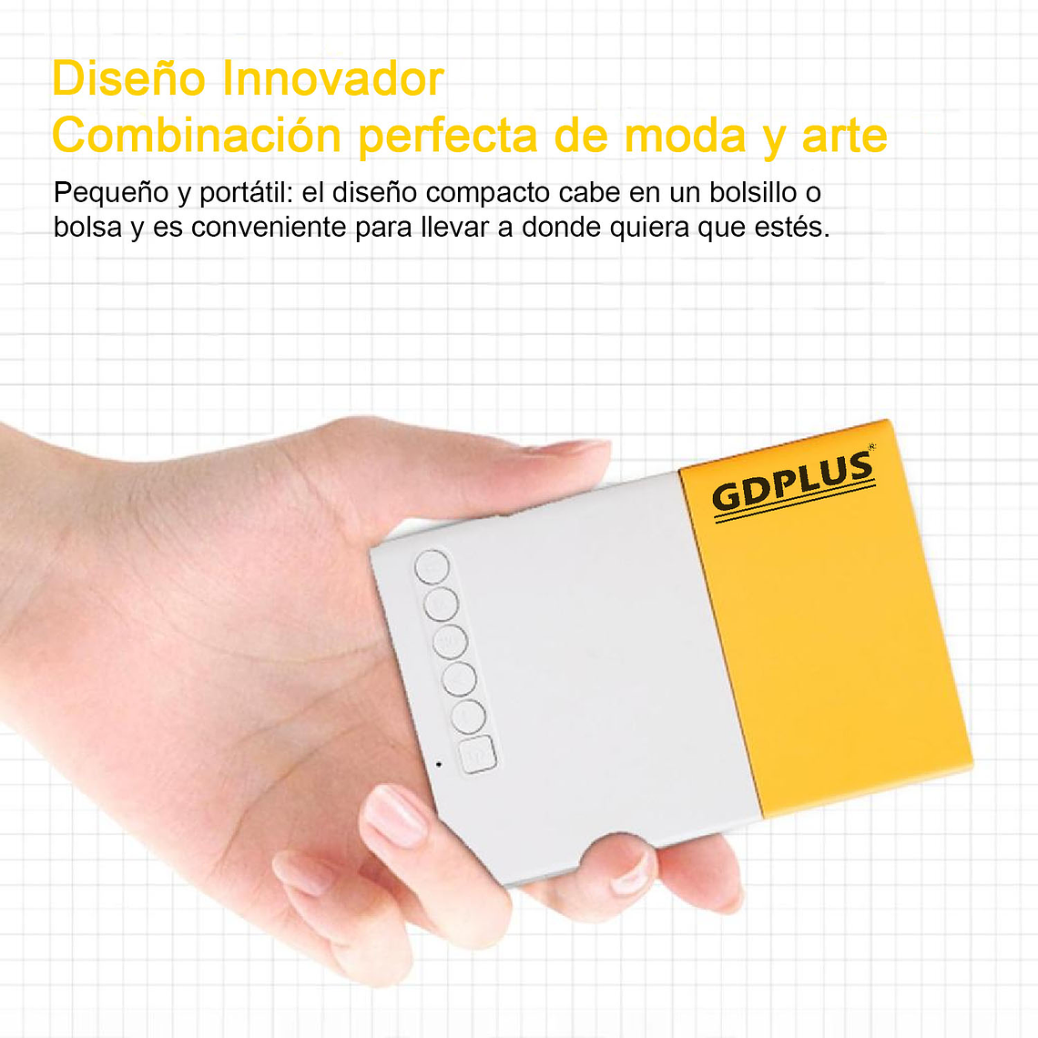 Mini Proyector Led Portatil Hdmi Vga Usb Sd 600lm 4