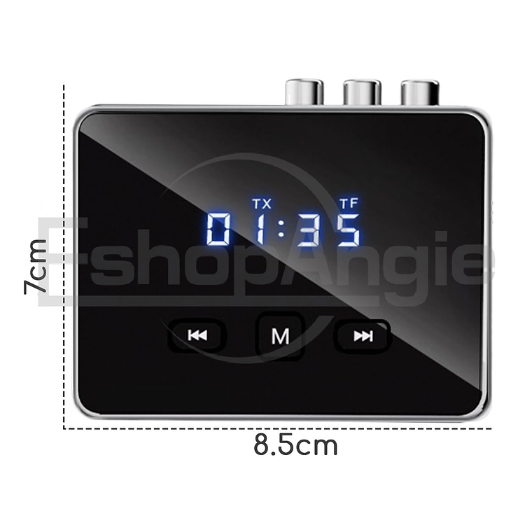 Transmisor Receptor Adaptador Bluetooth Convertidor Optico 9