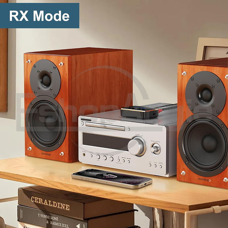 Transmisor Receptor Adaptador Bluetooth Convertidor Optico 3