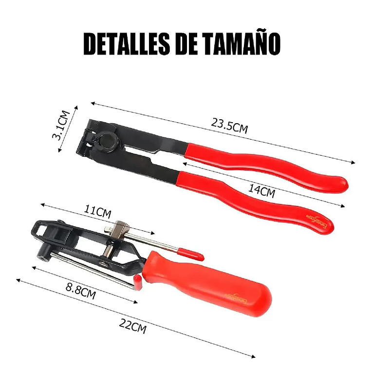 Set 2 Alicates Abrazaderas De Homocinética Y Cubrepolvos 7