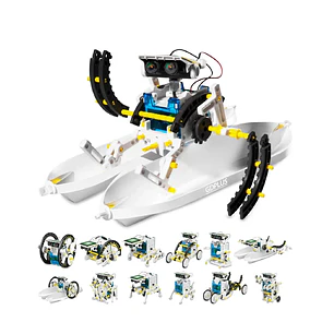 Robot Solar 13 En 1 Educativo Stem Robotica Didactico Niños