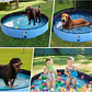 Piscina Plegable Para Mascotas Niños Pvc Resistente 120x30cm - Miniatura 7
