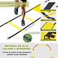 Kit Entrenamiento Agilidad Futbol Escalera Conos Cuerda - Miniatura 3