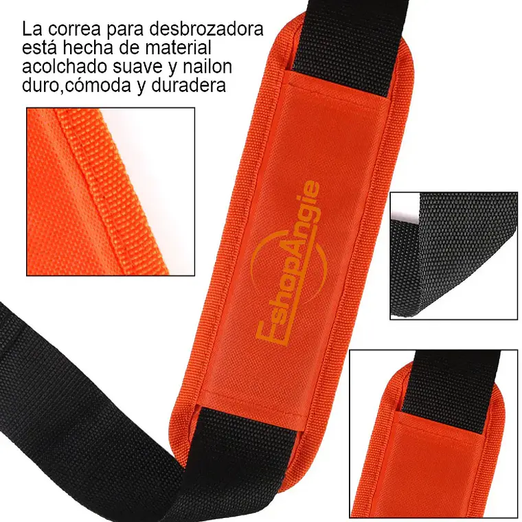 Arnes Profesional Doble Hombro Para Recortadora Orilladora 5