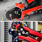 Kit 3en1 Alicate Crimpeadora Pelacables Y 1200 Terminales - Miniatura 5