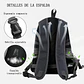 Mochila Transportadora Mascota Perros Gatos Malla Respirable - Miniatura 2