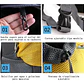 Mochila Transportadora Mascota Perros Gatos Malla Respirable - Miniatura 3