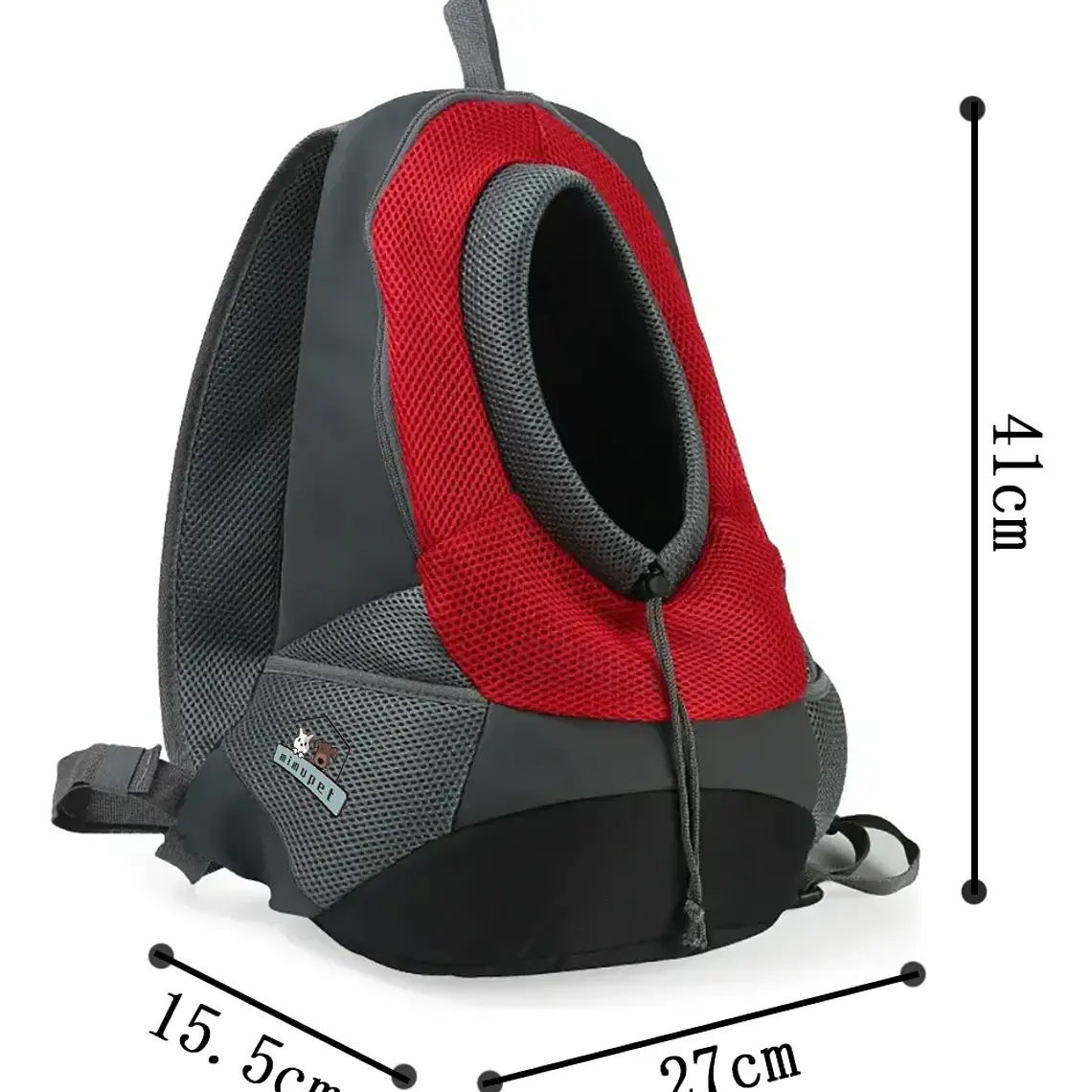 Mochila Transportadora Mascota Perros Gatos Malla Respirable 6