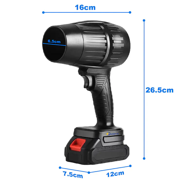 Soplador Profesional Electrico Inalambrico Multiuso 2bateria 6