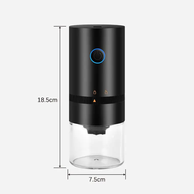Moledor De Granos Molinillo Electrico Cafe Inalambrico Usb 7