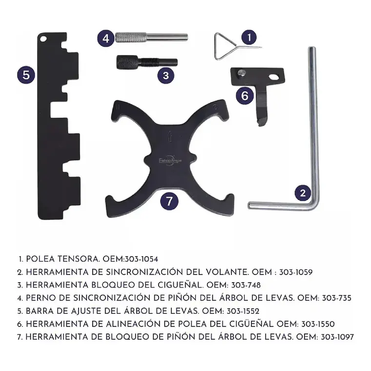 Trabador Puesta Punto Ford Ecoboost 1.2/1.5/1.6 Ti/vct/scti 4