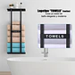 Repisa Con Porta Toallas Estante Toallero Baño Estanteria - Miniatura 4