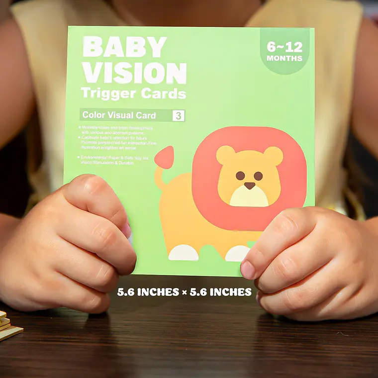 Set Tarjetas De Estimulacion Visual Para Bebes 0-36 Meses 8