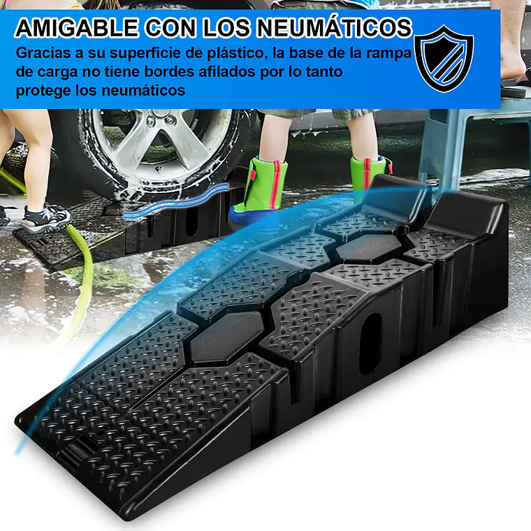 Rampas Automóviles Capacidad 3000kg Pack De 2 Unidades 2