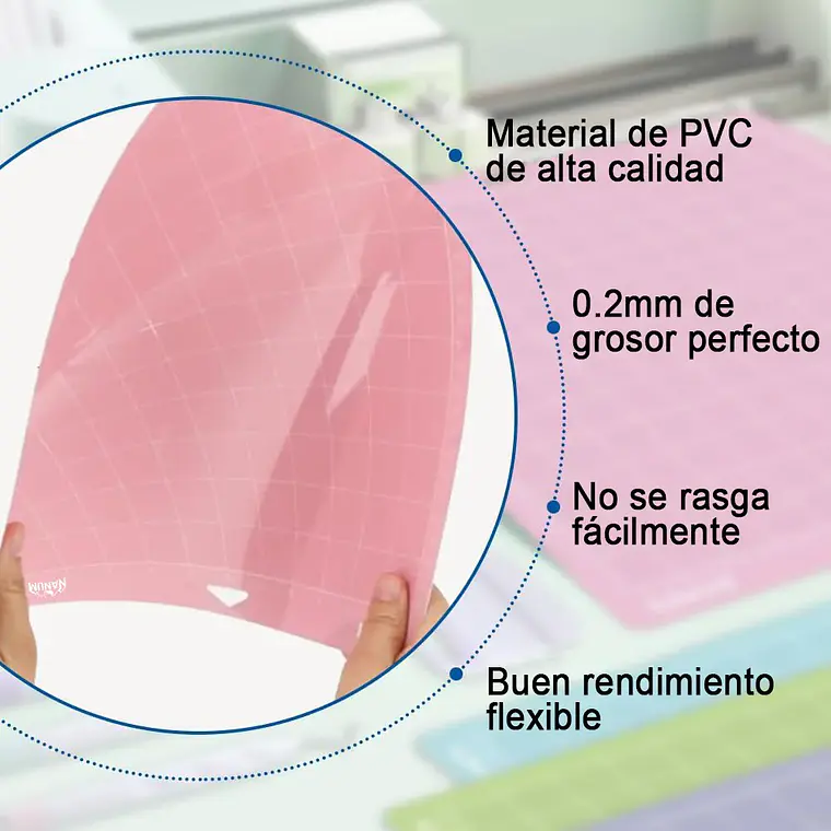 Kit De 4 Tapetes De Corte 30x30 Compatibles Con Cricut/cameo 4