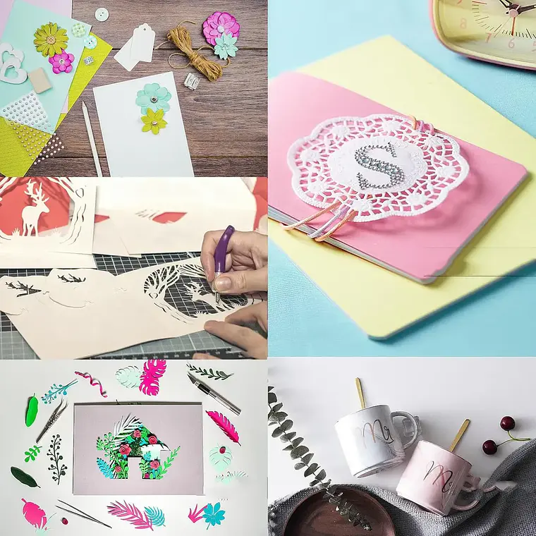 Kit De 4 Tapetes De Corte 30x30 Compatibles Con Cricut/cameo 8