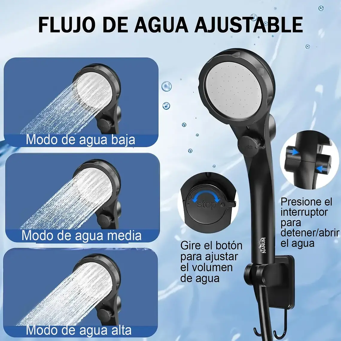 Ducha Portatil Camping 20l Recargable Con Pantalla Led 4