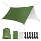 Lona Carpa Toldo Impermeable Uv Camping 3x3 Tarp Outdoor - Miniatura 1