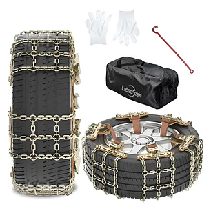 Set 6u Cadena Neumático Antideslizante Nieve Barro Universal