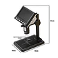 Microscopio Digital Usb 1000x Pantalla 4.3 Hd 8 Led - Miniatura 8