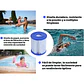 Pack 4 Repuesto Cartucho De Filtro Tipo I Bestway Piscina - Miniatura 3