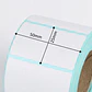 Rollo Etiquetas Adhesivas Térmicas 50mmx25mm 1600 Unidades - Miniatura 4