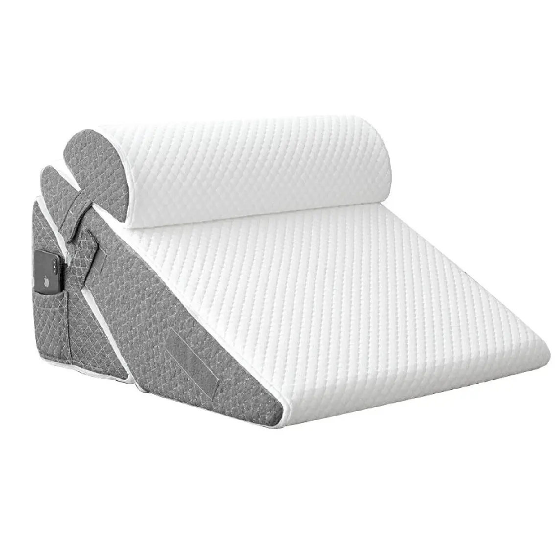 Almohada Cojin Antireflujo Tipo Cuña Respaldo Grande Adulto 1