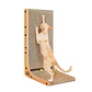 Rascador Vertical Para Gatos En Forma De L Carton Corrugado - Miniatura 1