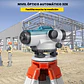 Nivel Topografica 32x Herramienta Profesional Tripode Mira - Miniatura 2