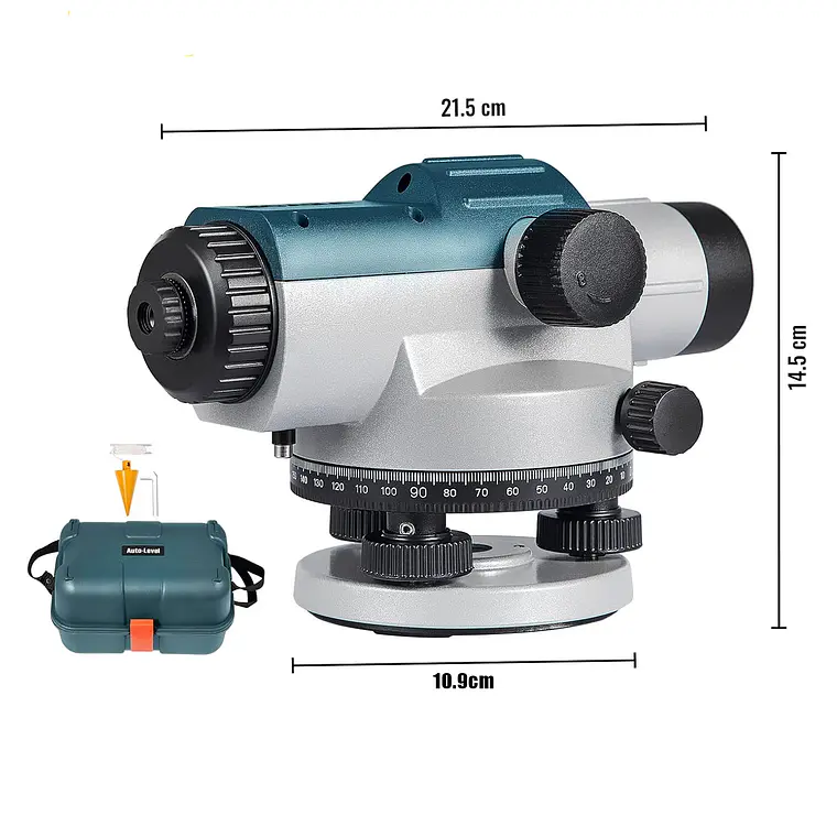 Nivel Topografica 32x Herramienta Profesional Tripode Mira 7