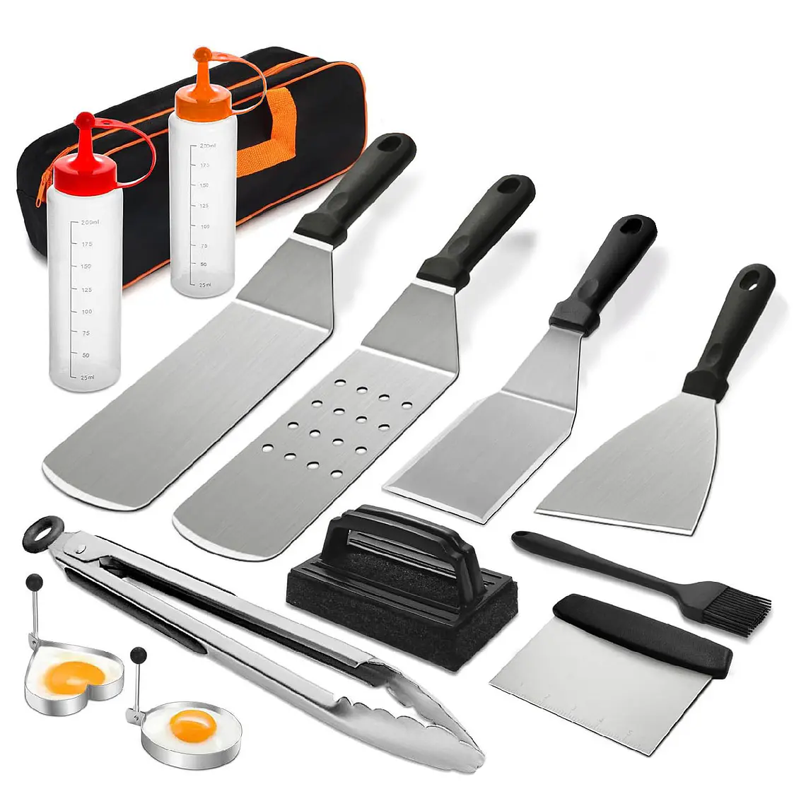 Set De Accesorios Para Plancha, Parillas 13 Piezas 1