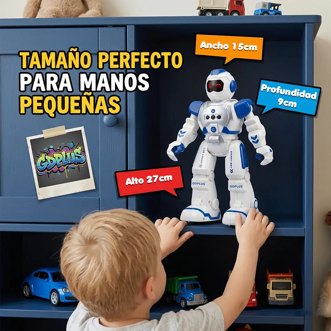 Robot Inteligente Para Niños Smart Control Remoto/gestos 7