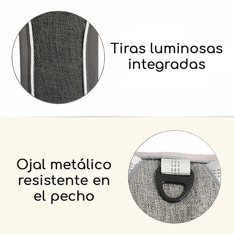 Arnes Anti Tirones Acolchados Para Perro Tallas S a XL 5