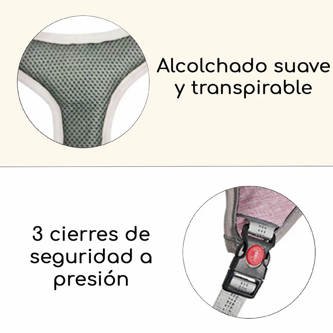 Arnes Anti Tirones Acolchados Para Perro Tallas S a XL 6
