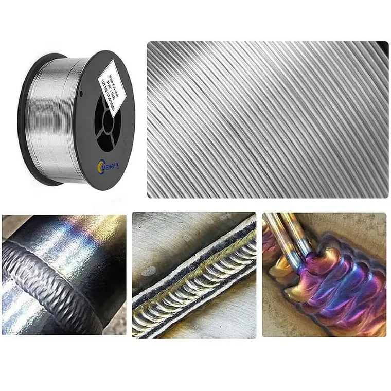 Alambre Para Soldadura Mig Flux E71t-gs 1.0mm 1kg Sin Gas 2