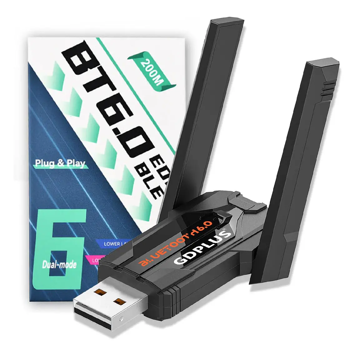Adaptador Usb Bluetooth 6.0 Compatible Dual-mode 1