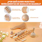 Kit 6pcs Rodillo Para Masaje Maderoterapia Maderos De Masaje - Miniatura 2