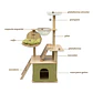 Torre Rascador Casa Torre Animales Para Gatos 140cm - Miniatura 7