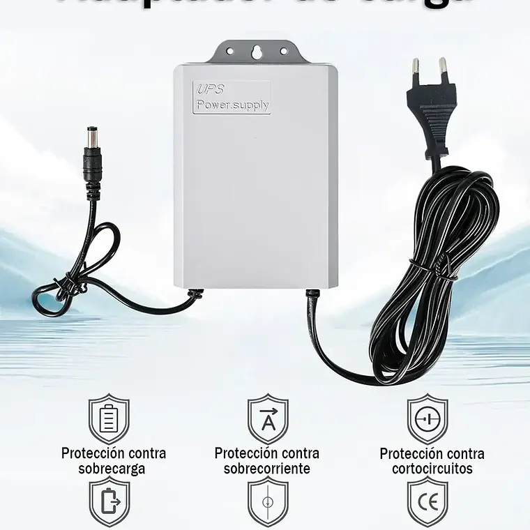 Mini Ups Fuente Poder Ininterrumpida 12v 1.5a Router Camara 2