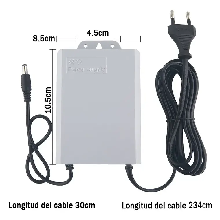 Mini Ups Fuente Poder Ininterrumpida 12v 1.5a Router Camara 7