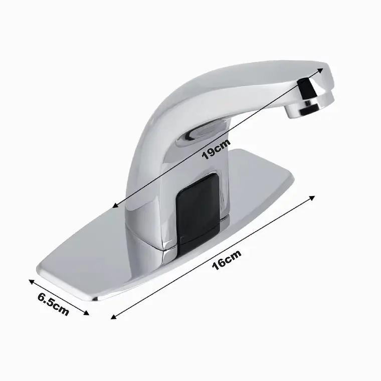 Llave Lavamanos Moderno Sensor Infrarrojo 6