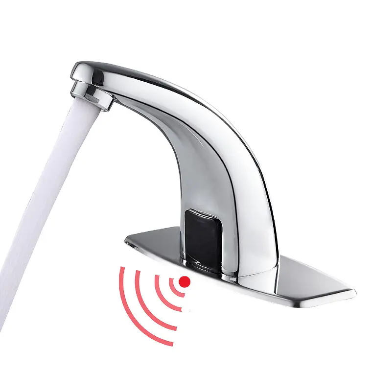 Llave Lavamanos Moderno Sensor Infrarrojo 1