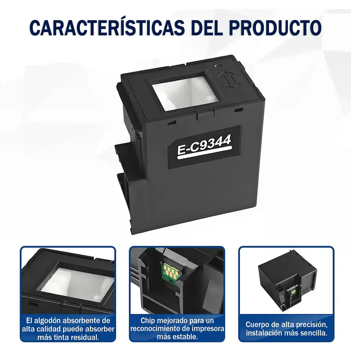 Caja De Mantenimiento Tanque C9344 Para Impresoras Deposito 5