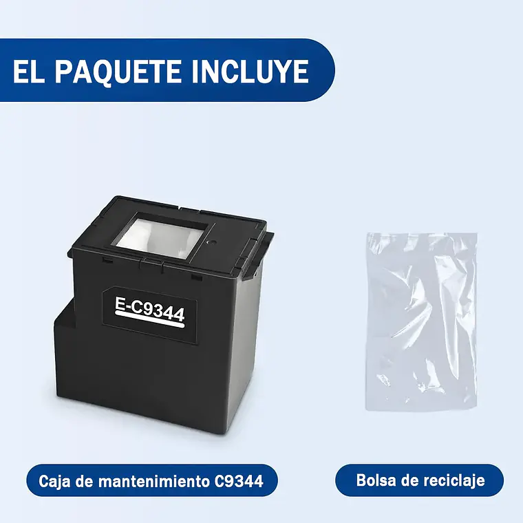 Caja De Mantenimiento Tanque C9344 Para Impresoras Deposito 7
