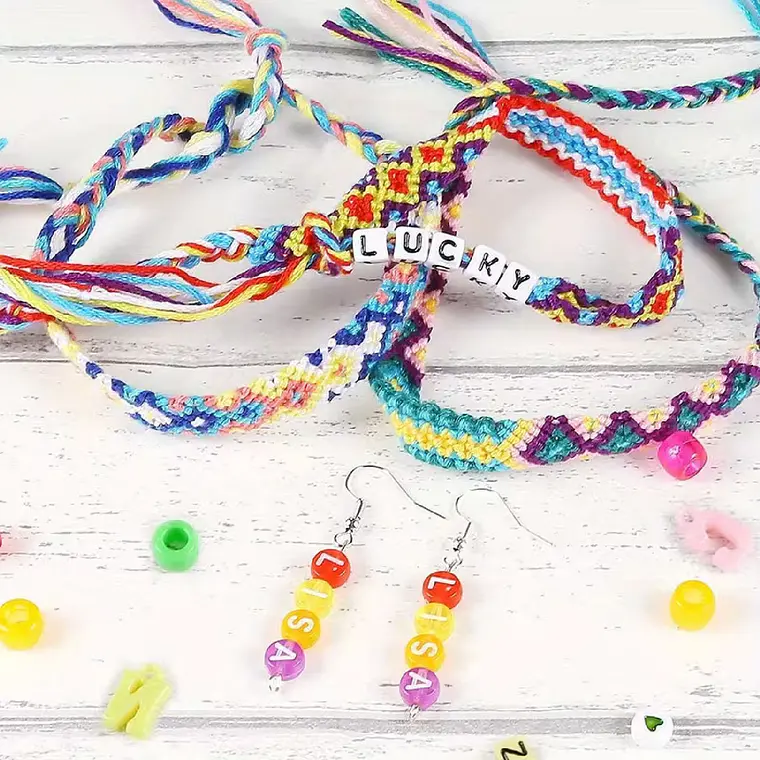 Kit De Accesorios Para Hacer Pulseras Y Alhajas 4655pcs 5